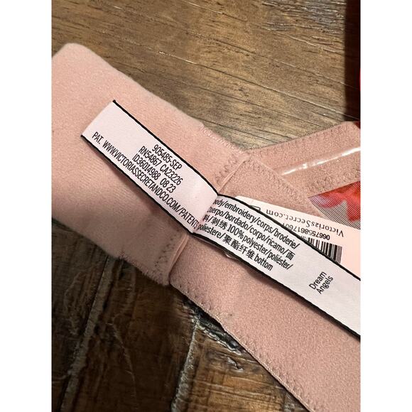 Victoria’s Secret Dream Angels Corset Floral Lace Bra Top NWT Size 32D - Picture 5 of 8